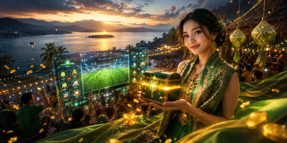 Suasana festival esports yang meriah dengan layar besar menampilkan pertandingan kompetitif